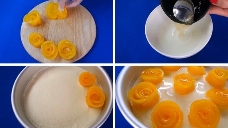 2 cách làm bánh mousse đào thơm ngon béo ngậy không cần lò nướng