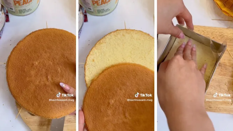 2 cách làm bánh mousse đào thơm ngon béo ngậy không cần lò nướng