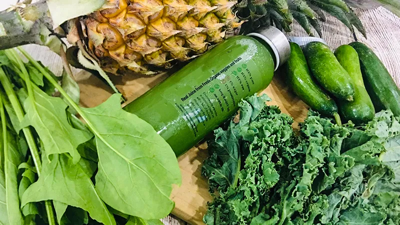 7 công thức nước ép cải kale giúp da sáng dáng xinh