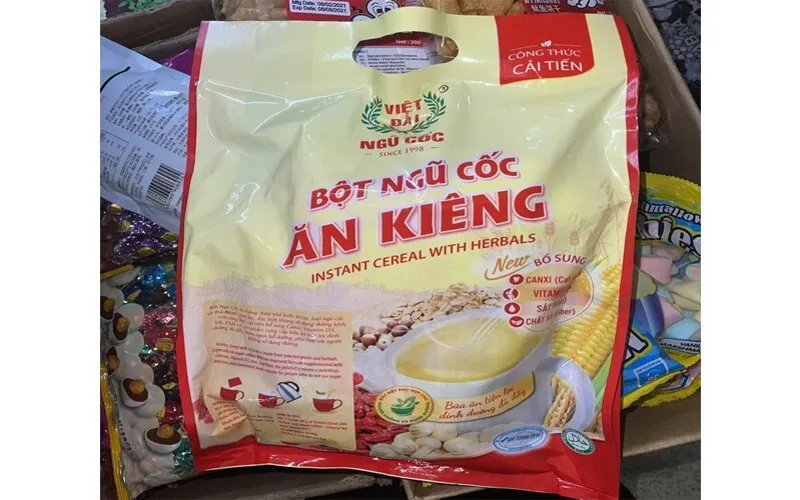 Bột ngũ cốc ăn kiêng Việt Đài bao nhiêu calo? Cách pha sử dụng ngũ cốc Việt Đài