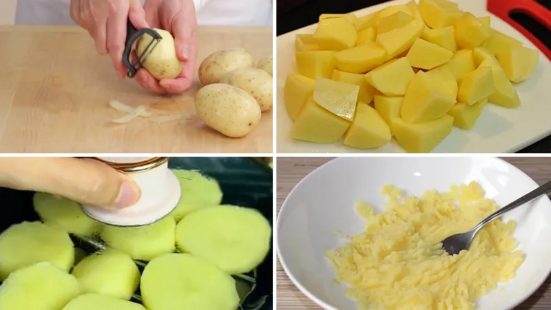 Cách làm mì khoai tây hình nấm vừa dễ thương vừa ngon khó cưỡng