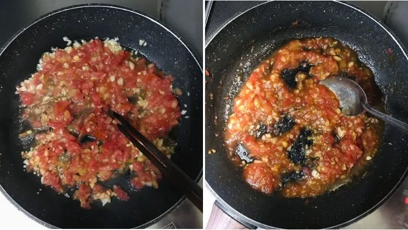 Cách làm mì xào cà chua đơn giản cho buổi sáng