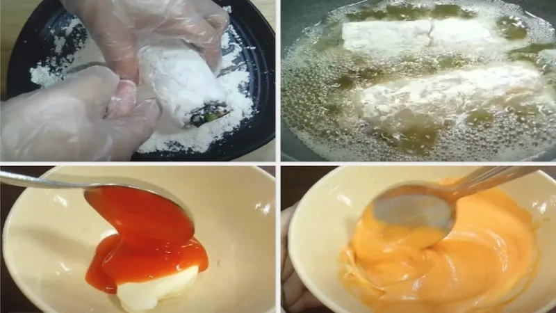 Cách làm món gà cuộn rong biển thơm ngon, giòn tan