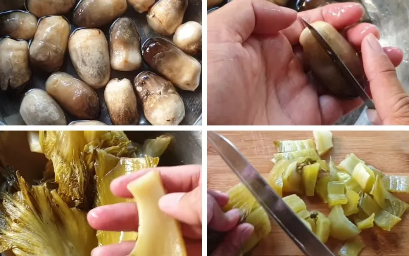 Cách làm nấm rơm xào dưa cải chua hấp dẫn, bắt cơm vô cùng