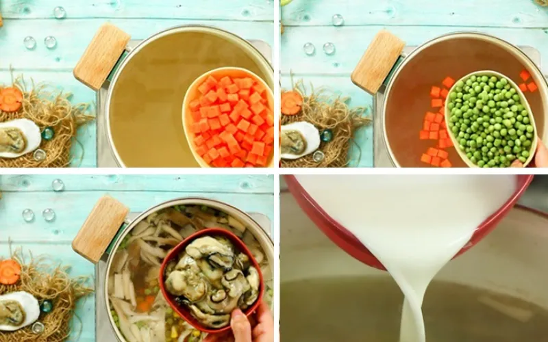 Cách làm súp hàu trứng bách thảo dinh dưỡng, thơm lừng