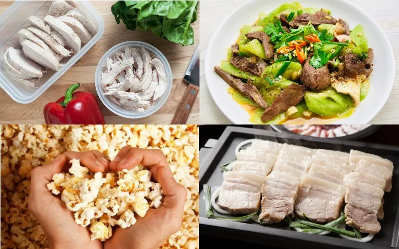 Đánh tan mỡ bụng hiệu quả với thực đơn giảm cân Low Carb trong một tuần