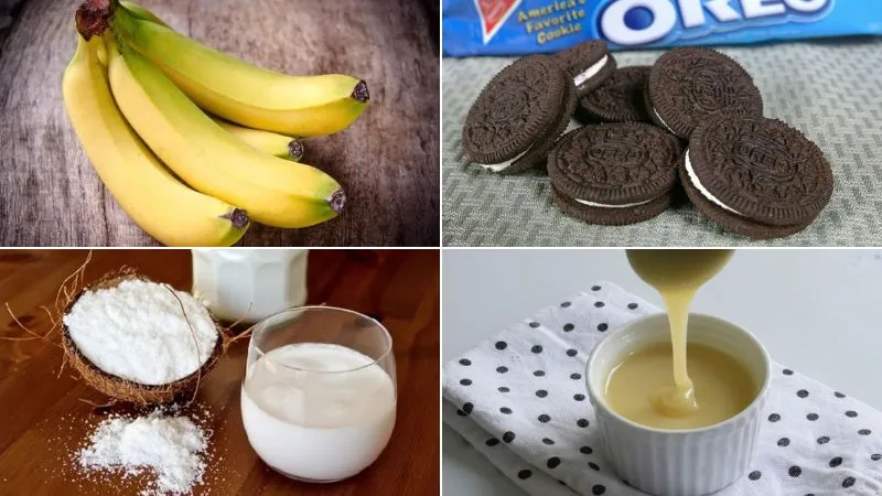 Đổi vị cuối tuần với món kem chuối Oreo mát lạnh, ngọt lịm cực đơn giản