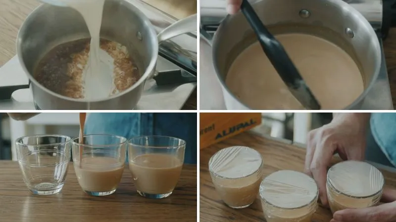 Học cách làm panna cotta caramel mềm mịn, béo ngậy cực đơn giản