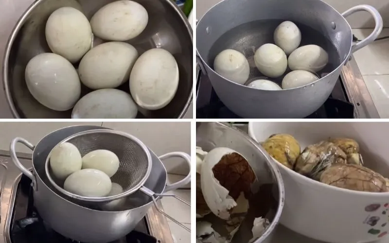 Hướng dẫn làm trứng vịt lộn xào sa tế dễ thực hiện