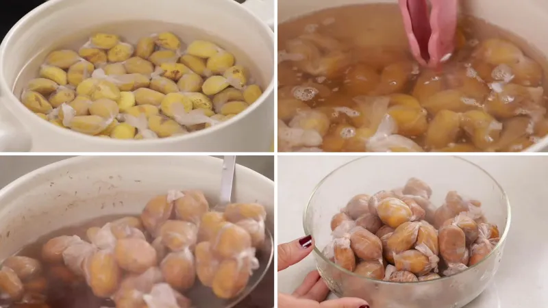 Nàng tiktoker chia sẻ cách làm kẹo hạt dẻ kiểu Pháp – món kẹo ngon nức tiếng